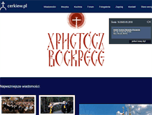 Tablet Screenshot of cerkiew.pl